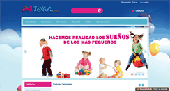 Desktop Screenshot of juguetesmarrades.com
