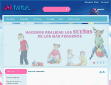 Tablet Screenshot of juguetesmarrades.com